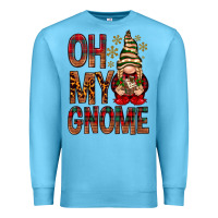 Ocean Blue Oh my gnome Premium Sweatshirt - NancyCooperArtShop