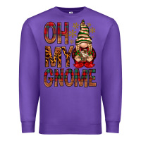 Purple Oh my gnome Premium Sweatshirt - NancyCooperArtShop