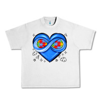 Lunar Rock infinity heart autism awareness Urban Heavy Tee - JahusDesignShop