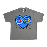 Tornado infinity heart autism awareness Urban Heavy Tee - JahusDesignShop