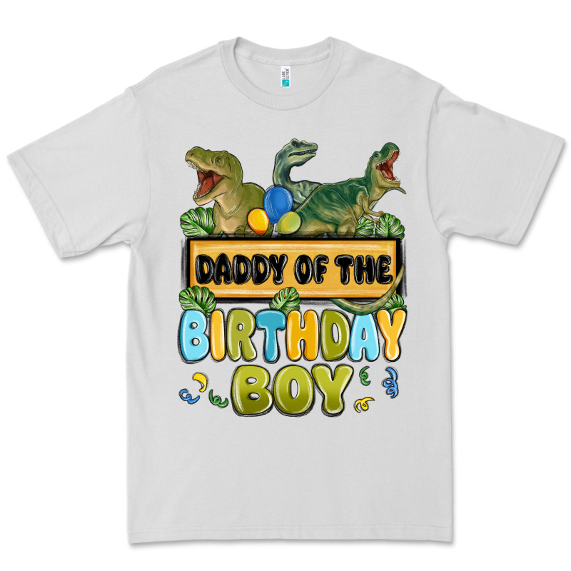 Daddy Of The Birthday Boy Premium Tee by MaliasSmallBusiness | Teevron