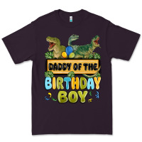 Plum daddy of the birthday boy Premium Tee - MaliasSmallBusiness