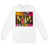 White Christmas champagne bottles and Long Sleeve Tee - AdoDesignShop