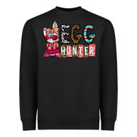 Black Egg Hunter Heavyweight Sweatshirt - CowhideDigitalArt