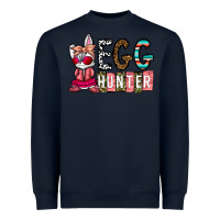 Navy Egg Hunter Heavyweight Sweatshirt - CowhideDigitalArt
