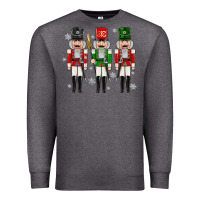 Charcoal Heather nutcrackers Premium Sweatshirt - MaliasSmallBusiness