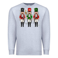 Heather Grey nutcrackers Premium Sweatshirt - MaliasSmallBusiness