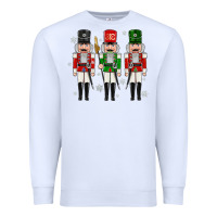 White nutcrackers Premium Sweatshirt - MaliasSmallBusiness