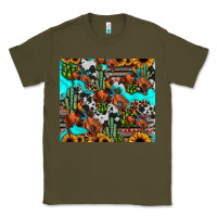 Army Green rodeo cowboy tumbler Classic Tee - JahusDesignShop