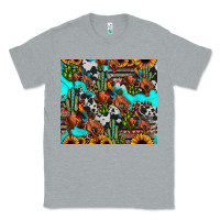 Heather Grey rodeo cowboy tumbler Classic Tee - JahusDesignShop