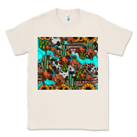 Natural rodeo cowboy tumbler Classic Tee - JahusDesignShop