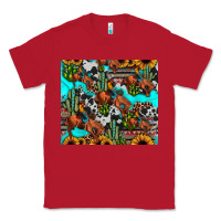 Red rodeo cowboy tumbler Classic Tee - JahusDesignShop