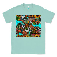 Seafoam rodeo cowboy tumbler Classic Tee - JahusDesignShop