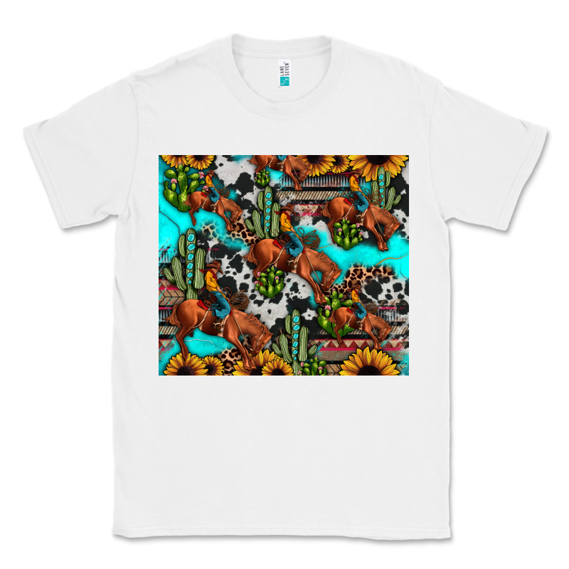 Rodeo Cowboy Tumbler Classic Tee by JahusDesignShop | Teevron