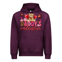 Mauve Wine Daddy's Valentine Urban Hoodie - HowdyJamesFarm