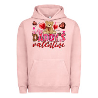Pigment Salmon Daddy's Valentine Urban Hoodie - HowdyJamesFarm
