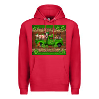 Cardinal st Patricks farm animals truck Premium Hoodie - Jasminsmagicworld