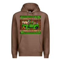 Chestnut st Patricks farm animals truck Premium Hoodie - Jasminsmagicworld