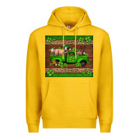 Lemon st Patricks farm animals truck Premium Hoodie - Jasminsmagicworld