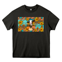 Asphalt Fall cow Heavy Core Tee - Artiststas