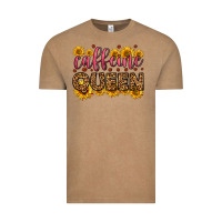 Vintage Coffee caffeine queen Vintage Tee - HRA Design Shop