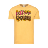 Vintage Mustard caffeine queen Vintage Tee - HRA Design Shop