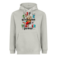 Moon Dust coffee gives me teacher power Heavyweight Hoodie - NancyCooperArtShop