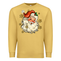 Antique Gold Christmas Santa Premium Sweatshirt - MaliasSmallBusiness