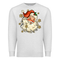 Oatmeal Heather Christmas Santa Premium Sweatshirt - MaliasSmallBusiness