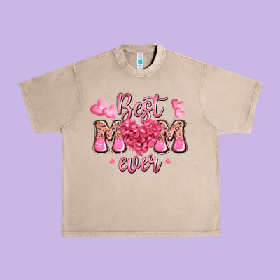 Best Mom Ever Mother's Day Urban Heavy Tee Designed By Jahusdesignshop