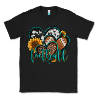 Black football hearts Classic Tee - Jasminsmagicworld