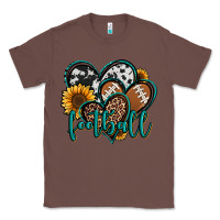 Chestnut football hearts Classic Tee - Jasminsmagicworld