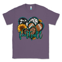 Lavender football hearts Classic Tee - Jasminsmagicworld