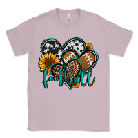 Lilac football hearts Classic Tee - Jasminsmagicworld