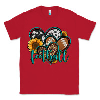 Red football hearts Classic Tee - Jasminsmagicworld
