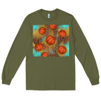 Army Green western basketball Long Sleeve Tee - AdoDesignShop