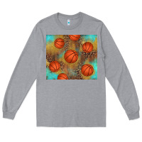 Heather Grey western basketball Long Sleeve Tee - AdoDesignShop