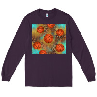 Plum western basketball Long Sleeve Tee - AdoDesignShop