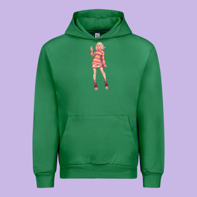 Colorful Girl Urban Hoodie Designed By Tumblerdesignbyshophia