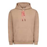Pigment Burro colorful girl Urban Hoodie - TumblerDesignByShophia