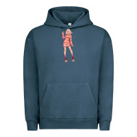 Pigment Midnight Navy colorful girl Urban Hoodie - TumblerDesignByShophia