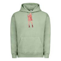 Pigment Oil Green colorful girl Urban Hoodie - TumblerDesignByShophia