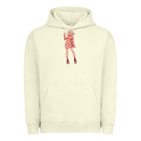 Pigment Pistachio colorful girl Urban Hoodie - TumblerDesignByShophia