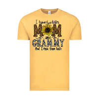 Vintage Mustard i have two titles mom and grmmh and i rock them both Vintage Tee - CowhideDigitalArt