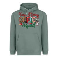 Sage very merry office squad Heavyweight Hoodie - MaliasSmallBusiness
