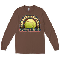 Chestnut softball rainbow Long Sleeve Tee - JahusDesignShop