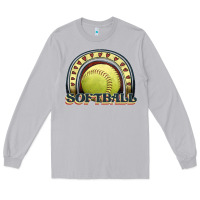 Moon Dust softball rainbow Long Sleeve Tee - JahusDesignShop