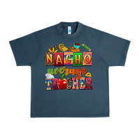 Midnight Navy nacho average teacher Urban Heavy Tee - AdoDesignShop