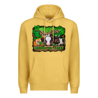 Antique Gold st patricks cows heifers go lucky Premium Hoodie - Jasminsmagicworld