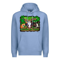 Colony Blue st patricks cows heifers go lucky Premium Hoodie - Jasminsmagicworld